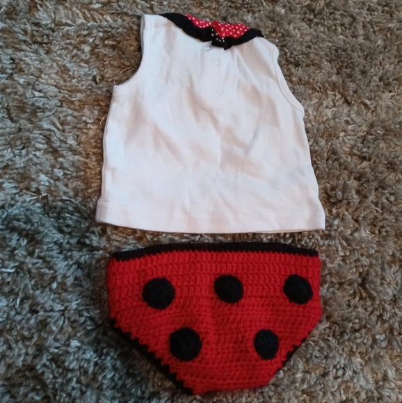 DDG Darlings ladybug‎ 2 piece outfits - Picture 3 of 3